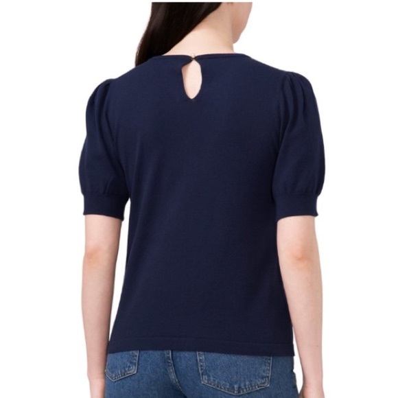 NWT Vince Camuto women’s short sleeved puff sleeved sweater - Picture 3 of 5